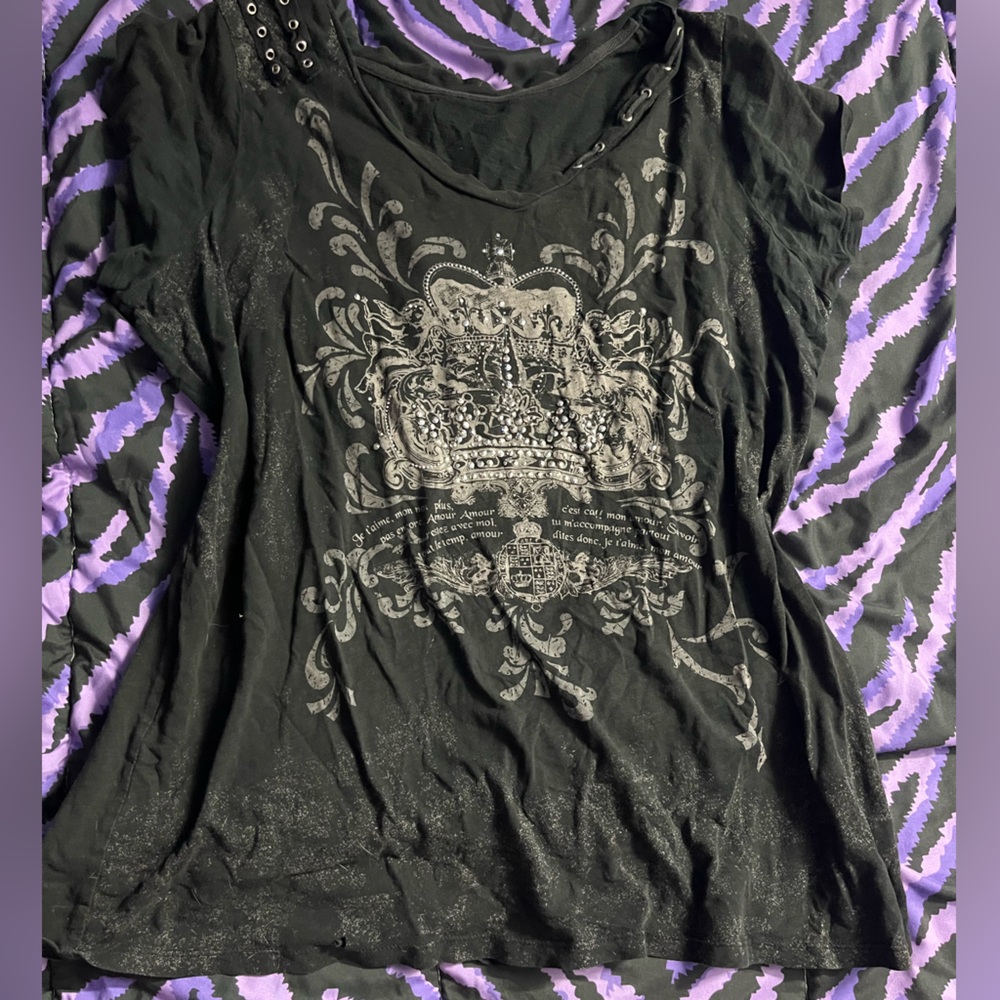 Black Graphic T-Shirt